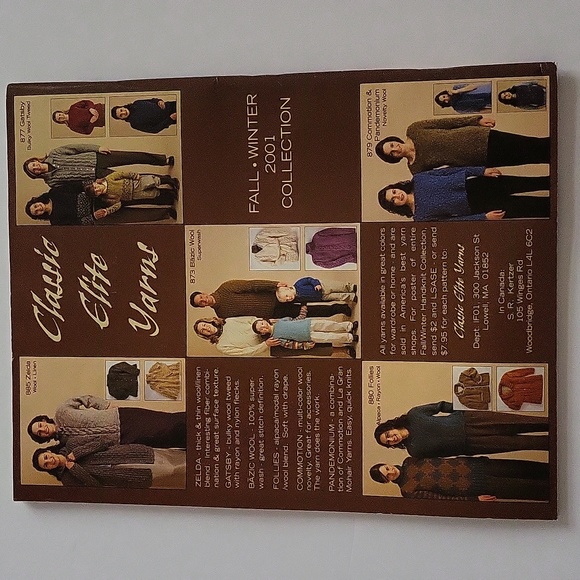 Interweave Knits Magazine Fall 2001 Fabulous Fall Sweaters For Work And Play - Picture 4 of 12